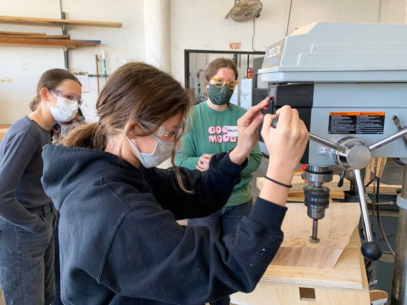 Youth Woodworking: Four-Legged Stool - Private Class