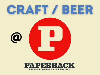 Craft / Beer @ Paperback Brewing Co.