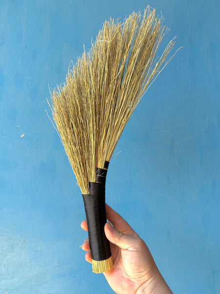 Traditional Broom Making - Turkey wing