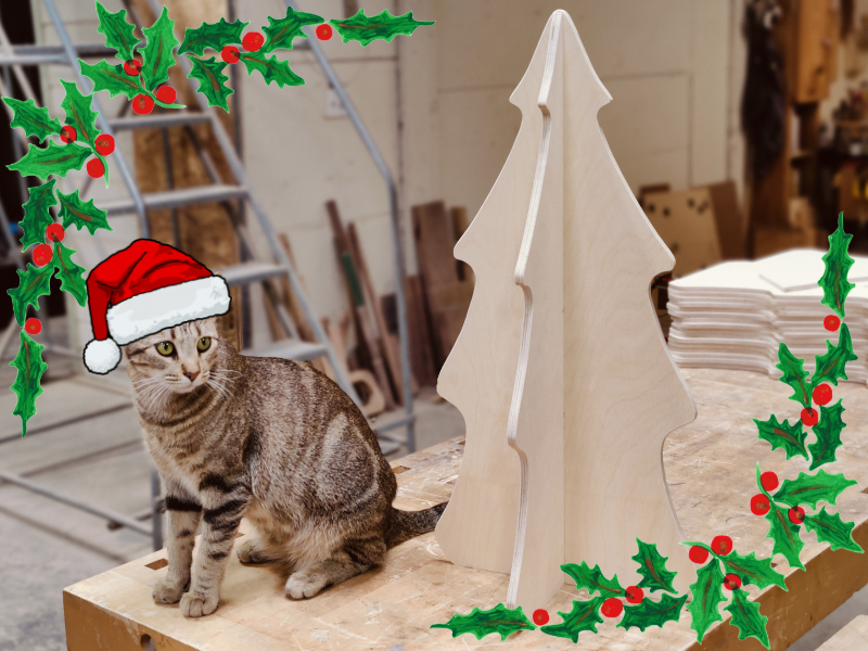 Tabletop Holiday Tree