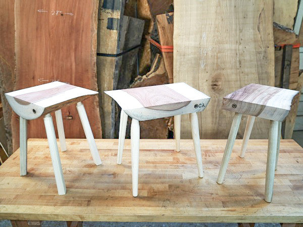 Youth Woodworking Classes: Four-Legged Stool at Allied Woodshop, Los Angeles California
