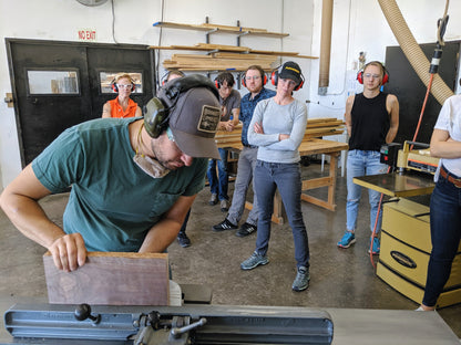Intro to Woodworking - Sliding Scale