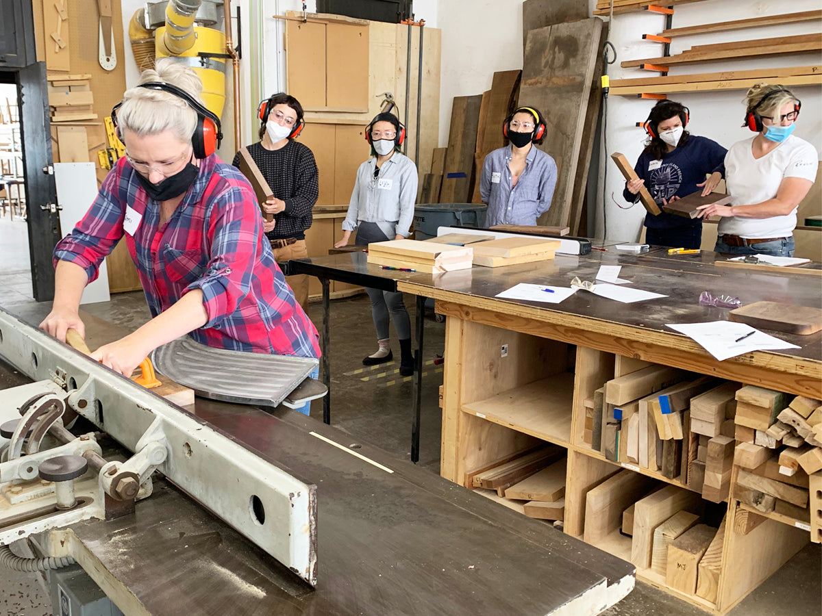 Women/Trans/Non-binary Woodworking Package: Intro to Woodworking & Intro to Joinery
